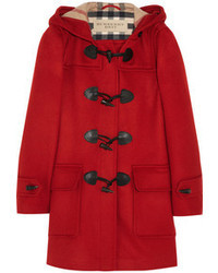 Duffel-coat rouge Burberry