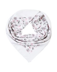 Écharpe à fleurs blanche Pieces