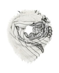 Écharpe blanche Only