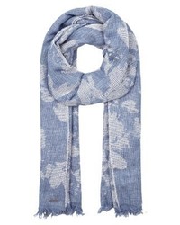 Écharpe bleu clair Hugo Boss