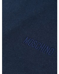 Écharpe bleu marine Moschino