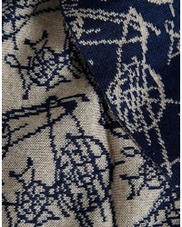 Écharpe bleu marine Vivienne Westwood