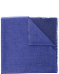 Écharpe bleue Lanvin