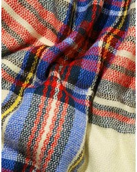 Écharpe écossaise multicolore Asos