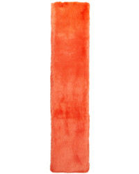 Écharpe en fourrure orange Carven
