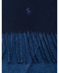 Écharpe en laine bleu marine Polo Ralph Lauren