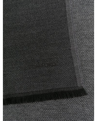 Écharpe en laine gris foncé Tom Ford
