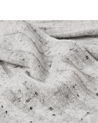 Écharpe en laine grise