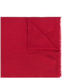 Écharpe en laine rouge Paul Smith