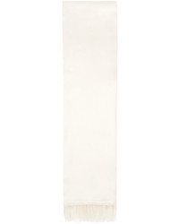 Écharpe en soie blanche Magliano