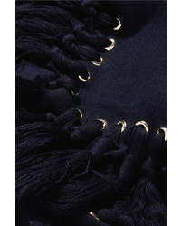 Écharpe en soie noire Chloé