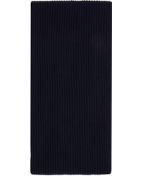 Écharpe en tricot bleu marine A.P.C.