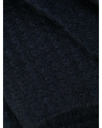 Écharpe en tricot bleu marine Stella McCartney