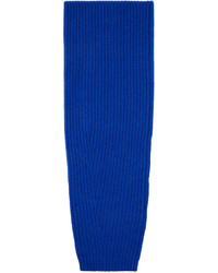 Écharpe en tricot bleue Lisa Yang