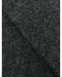 Écharpe en tricot gris foncé Roberto Collina