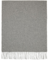 Écharpe en tricot grise Acne Studios