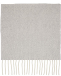 Écharpe en tricot grise Isabel Marant