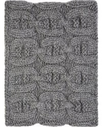 Écharpe en tricot grise Kolor