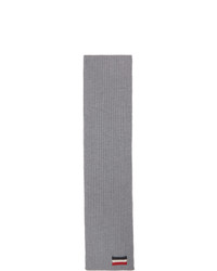 Écharpe en tricot grise Moncler