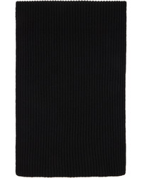 Écharpe en tricot noire Joseph