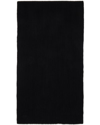 Écharpe en tricot noire Lacoste
