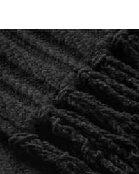 Écharpe en tricot noire Tom Ford