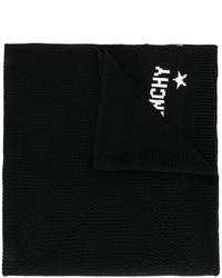 Écharpe en tricot noire Givenchy