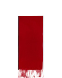 Écharpe en tricot rouge Daniel W. Fletcher