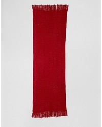Écharpe en tricot rouge Lavand