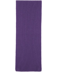 Écharpe en tricot violette AMI Alexandre Mattiussi