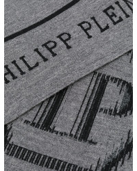 Écharpe grise Philipp Plein