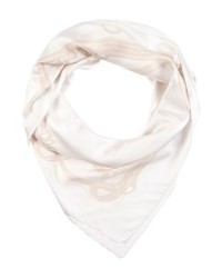 Écharpe imprimée blanche Ralph Lauren