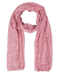 Écharpe imprimée fuchsia Becksöndergaard