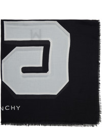 Écharpe imprimée grise Givenchy