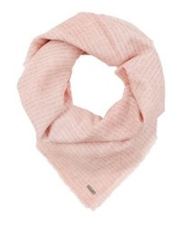 Écharpe imprimée rose Hugo Boss