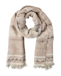 Écharpe marron clair Ralph Lauren
