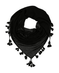 Écharpe noire Even&Odd