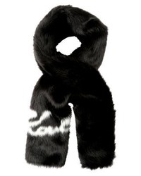 Écharpe noire Karl Lagerfeld