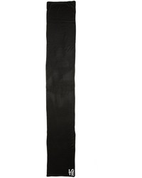 Écharpe noire Plush
