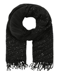 Écharpe noire Opus