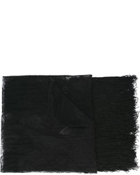 Écharpe noire Valentino