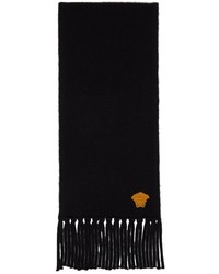 Écharpe noire Versace