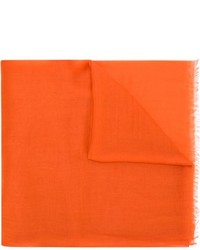 Écharpe orange Salvatore Ferragamo