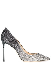 Escarpins argentés Jimmy Choo