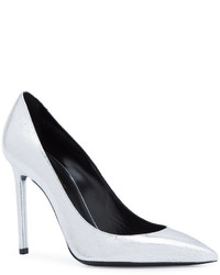 Escarpins blancs Saint Laurent