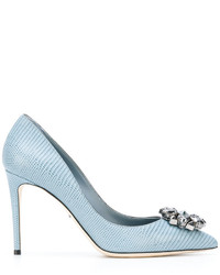 Escarpins bleu clair Dolce & Gabbana