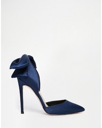 Escarpins bleu marine Asos