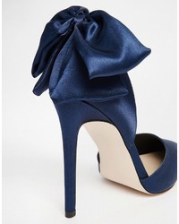 Escarpins bleu marine Asos