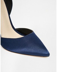 Escarpins bleu marine Asos