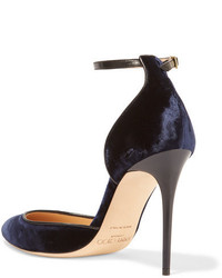 Escarpins bleu marine Jimmy Choo